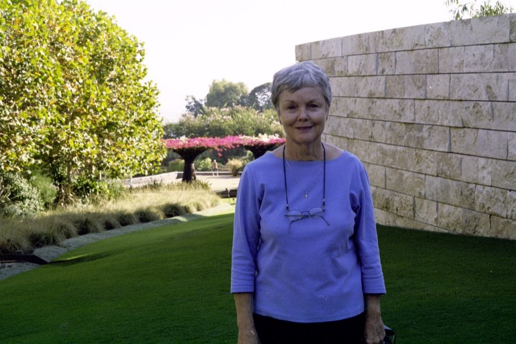 mom at the getty
